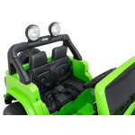 Elektrické autíčko Jeep Wrangler Rubicon Lift 4x4, 24V - zelené
